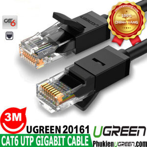 Cáp mạng CAT6 dài 3m đúc sẵn Ugreen 20161