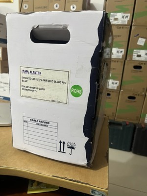 Cáp mạng Cat6 UTP Alantek 301-600851-03BU