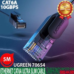 Cáp mạng CAT6a siêu mỏng dài 5m Ugreen 70654