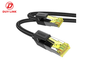 Cáp mạng Cat7 vỏ bọc Nylon dài 2M băng thông 10Gbps 600MHZ Ugreen 80423