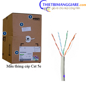 Cáp mạng Commscope CAT5E 6-219590-2