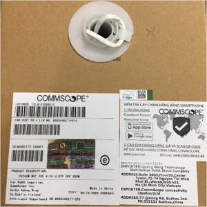 Cáp mạng Commscope CAT5E 6-219590-2