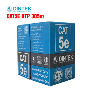 Cáp mạng Dintek cat 5 chống nhiễu