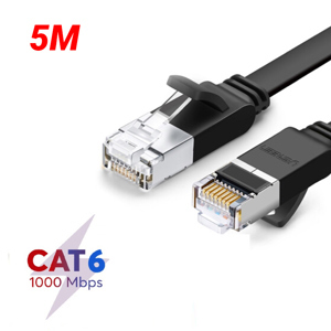 Cáp mạng đúc sẵn Cat6 dài 5m chính hãng Ugreen 50187