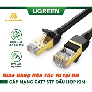 Cáp mạng đúc sẵn Cat7 dài 3m dẹt chính hãng Ugreen 11270