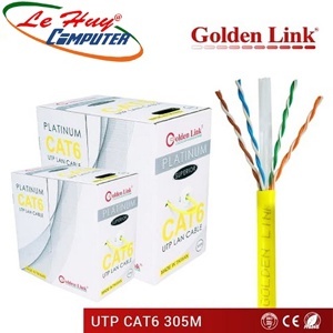 Cáp mạng Golden Link PLATINUM CAT.6 UTP 100m