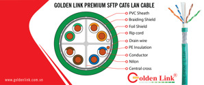 Cáp mạng Golden Link PLUS CAT.6 F/UTP (305 mét)