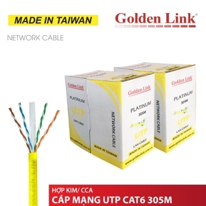 Cáp mạng UTP CAT6 VÀNG TW1103-1