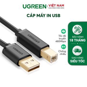 Cáp máy in usb 2.0 1m Ugreen 20846