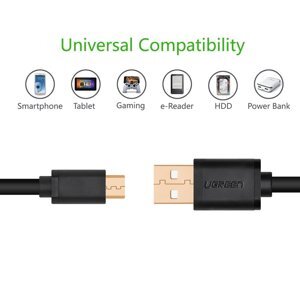 Cáp Micro USB to USB 2.0 Dài 2M Ugreen 10838