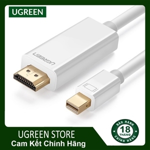 Cáp Mini DisplayPort to HDMI 2m Ugreen UG-10404