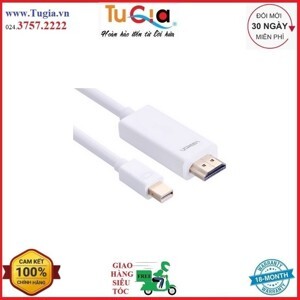 Cáp Mini DisplayPort to HDMI 2m Ugreen UG-10404