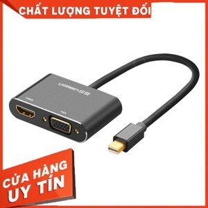 Cáp Mini Displayport to VGA + HDMI Ugreen 20422