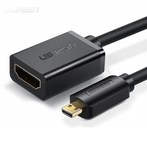 Cáp Mini HDMI to HDMI Female Ugreen 20cm 20137#00208