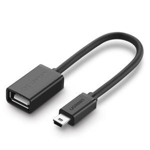 Cáp mini usb 2.0 otg 20cm cắm cổng usb của xe hơi ugreen 10383