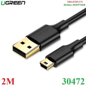 Cáp Mini USB to USB 2.0 2M Ugreen 30472