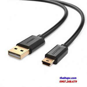 Cáp mini USB to USB 2.0 độ dài 3m Ugreen 10386