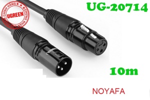 Cáp nối dài Ugreen XLR 20714