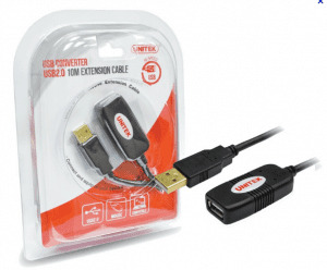 Cáp nối dài USB 10m chính hãng Unitek Y-260