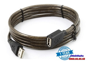 Cáp nối dài usb 1,8m chính hãng Unitek YC 416