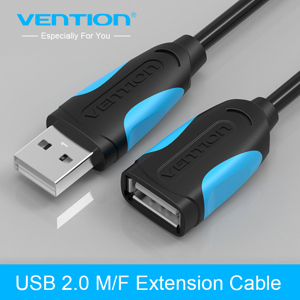 Cáp nối dài USB 2.0 Vention VAS-A05-B300-N 3m