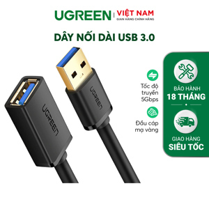 Cáp nối dài USB 3.0 độ dài 1m Ugreen 10368