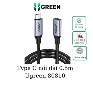 Cáp nối dài USB Type-C 3.1 Ugreen 80810