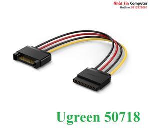 Cáp nối nguồn sata 15Pin dài 20cm Ugreen 50718