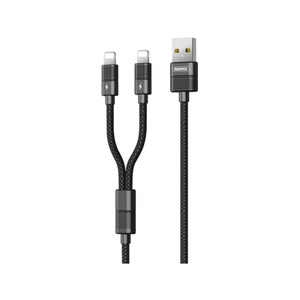 Cáp sạc 2 đầu Lightning Remax RC-128
