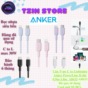 Cáp sạc Anker A8632