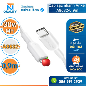 Cáp sạc Anker A8632