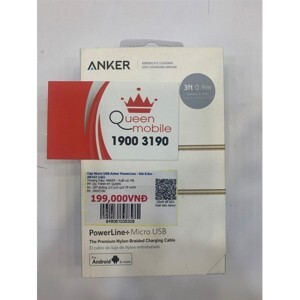 Cáp sạc ANKER Powerline+ Micro-USB - A8142