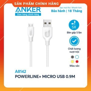 Cáp sạc ANKER Powerline+ Micro-USB - A8142