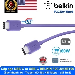 Cáp sạc Belkin F2CU041bt06