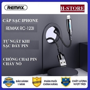 Cáp sạc bọc vải Remax RC-123i