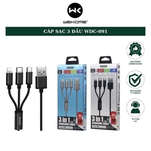 Cáp sạc đa năng WK WDC-091