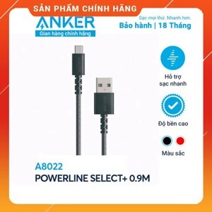 Cáp sạc điện thoại Anker A8022