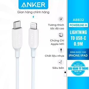 Cáp sạc điện thoại Anker A8832