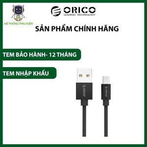 Cáp sạc điện thoại Micro Orico ADC-10-V2-BK