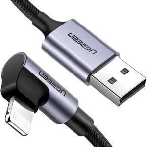 Cáp sạc Iphone bẻ góc 90 độ dài 1m Ugreen 60521