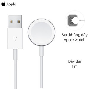 Cáp sạc không dây Apple Watch Magnetic Apple MX2E2 1 m