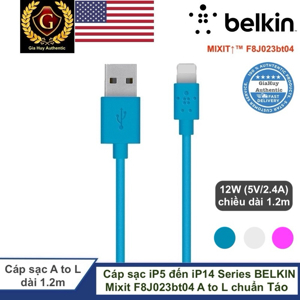 Cáp sạc Lightning Belkin F8J023bt04