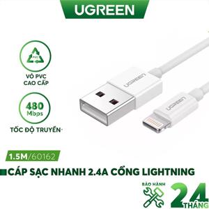 Cáp sạc lightning dài 1m Ugreen 60161