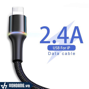 Cáp sạc nhanh siêu bền Baseus Halo Data Lightning Cable