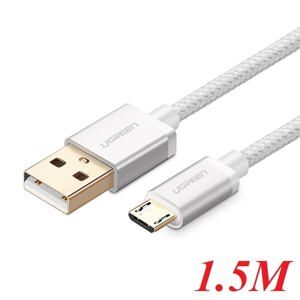 Cáp sạc truyền dữ liệu USB 2.0 sang MICRO USB Ugreen 30656 1.5M