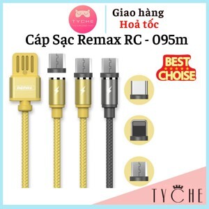 Cáp sạc từ Android bọc dù dây bện Remax RC-095M