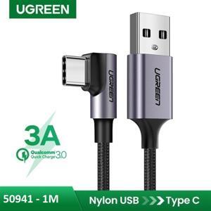 Cáp sạc Type C sang USB 2.0 góc 90 dài 1m Ugreen 50941