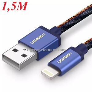 Cáp Sạc USB Lightning Chuẩn MFi dài 1.5M Ugreen 40341