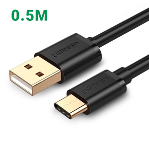 Cáp sạc USB Type C to USB 2.0 dài 0.5m Ugreen 30158
