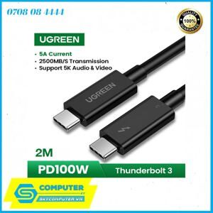 Cáp thunderbolt 3 dài 2m Ugreen 70952